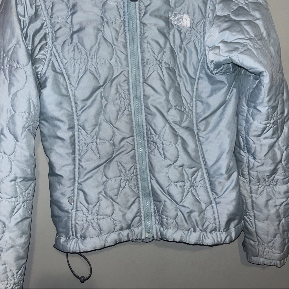 Light Blue Quilted Jacket - Picture 3 of 9